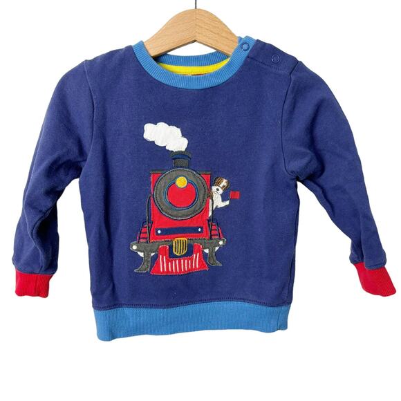 Baby Boden Train Engine Pullover - Picture 1 of 5